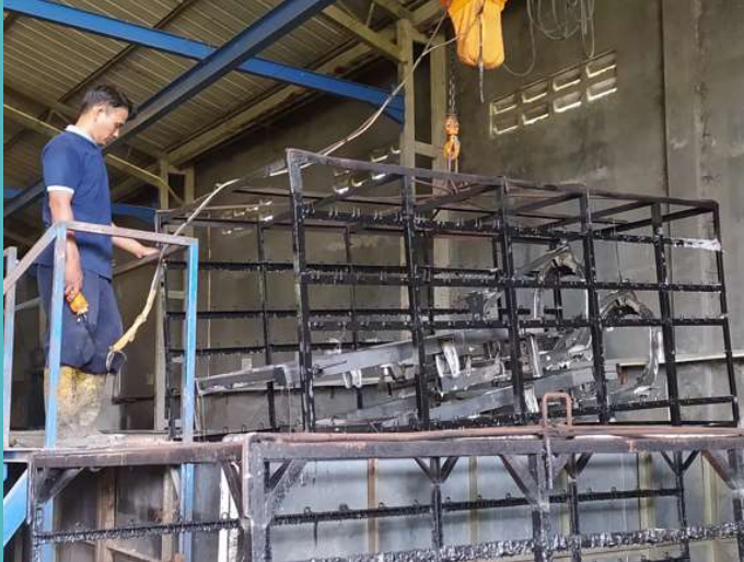 EDP Coating: Penghilangan Minyak