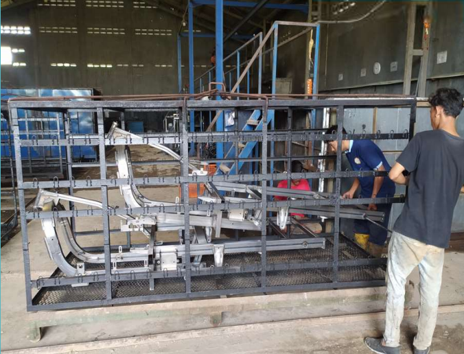 EDP Coating: Persiapan Komponen