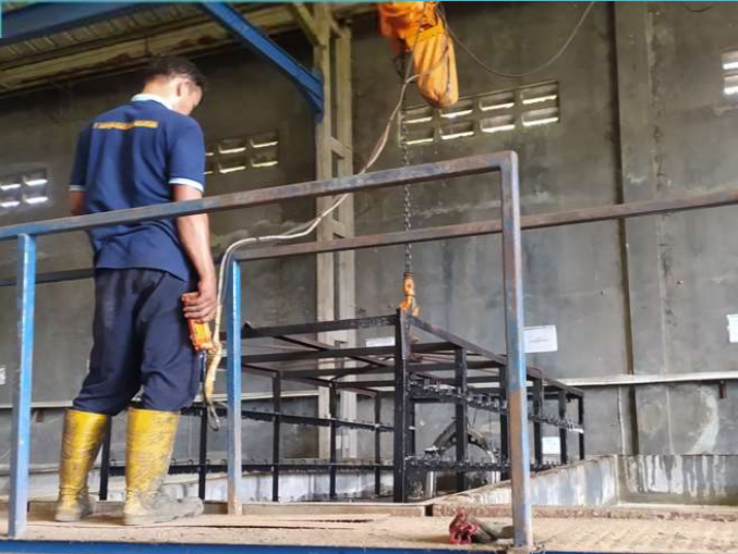 EDP Coating: Pembilasan dengan Air